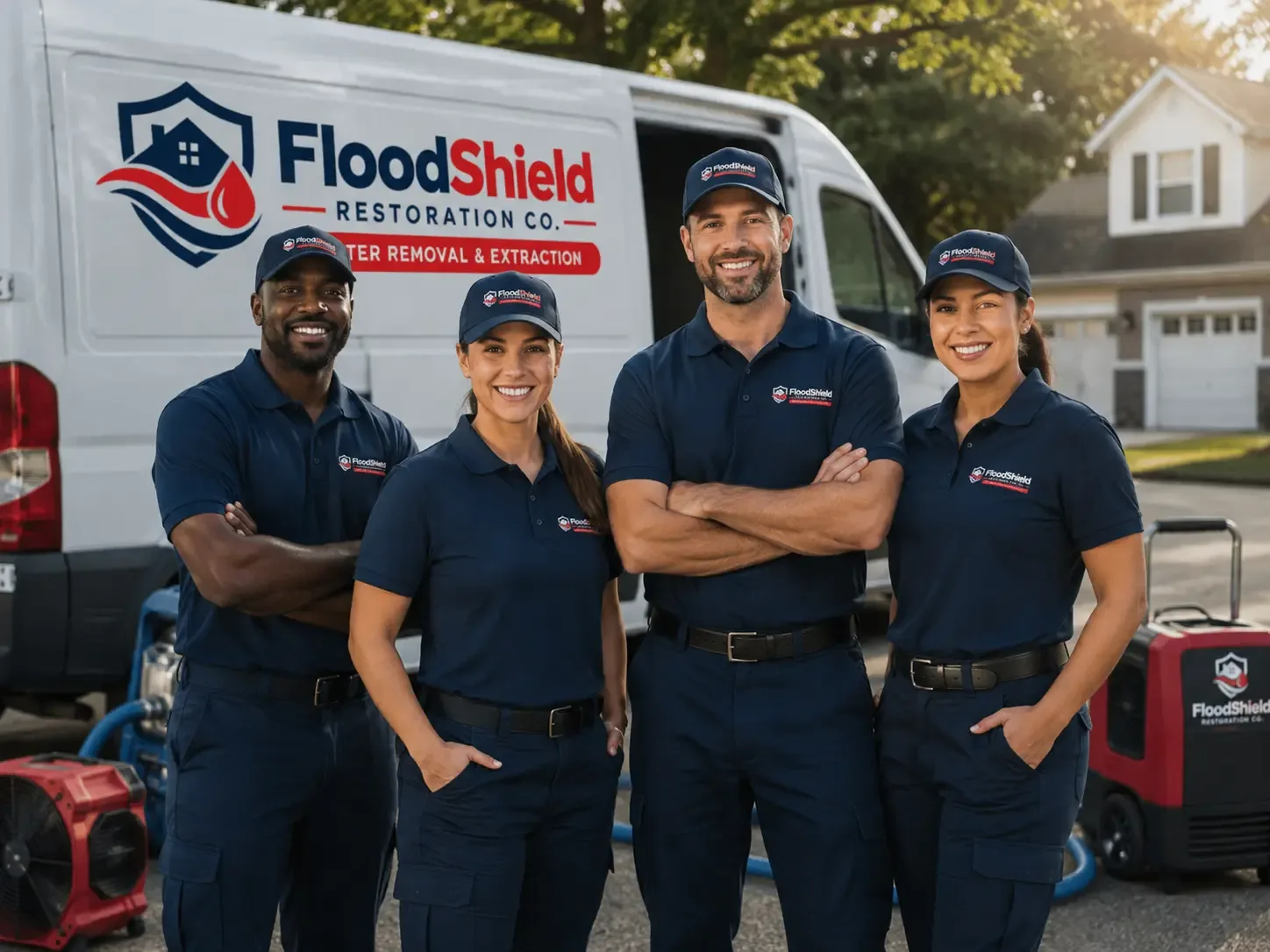 Flood Damage Restoration company in Creighton, MO